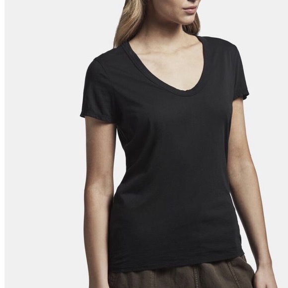 James Perse | Tops | James Perse Black Tee | Poshmark